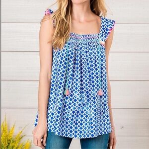 Matilda Jane “Wandering Waters” Tank Top. Sz XL